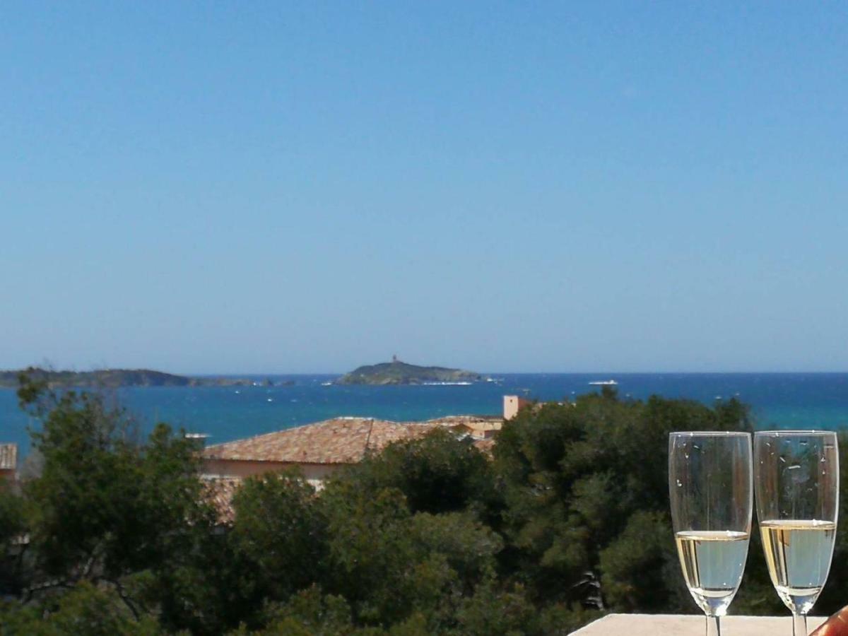 Domaine De La Coudouliere, T2 Climatise Terrasse Vue Mer Sans Vis A Vis Plage A 100M Six-Fours-les-Plages Exteriér fotografie